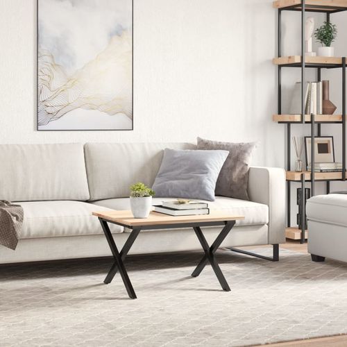 Coffee Table Legs X-Frame 60x40x38 cm Cast Iron