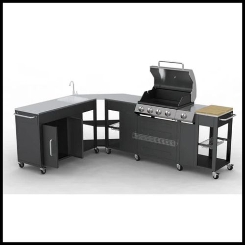 Outdoor Kitchen Barbecue Missouri 4 Burners