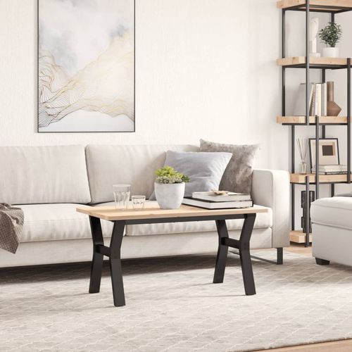 vidaXL Coffee Table Legs Y-Frame 80x40x43 cm Cast Iron