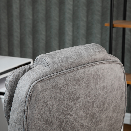 Office chair with swivel arms and wheels