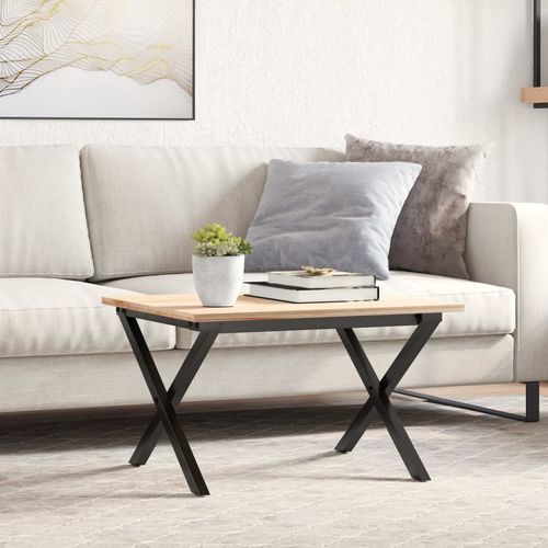 Coffee Table Legs X-Frame 60x40x38 cm Cast Iron