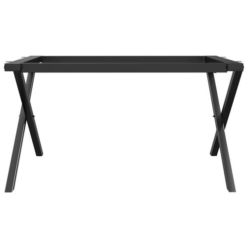 Coffee Table Legs X-Frame 80x70x43 cm Cast Iron