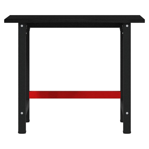 Workbench Dark Brown 100x60x81.5 cm Solid Wood Oak