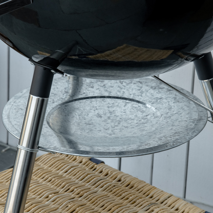 Outsunny Portable Kettle Charcoal Grill BBQ Smoker w/ Cover, Lid, &amp; Thermometer