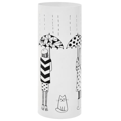 Umbrella Stand Women Steel White