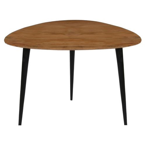 vidaXL Coffee Table Set 3 Pieces Solid Acacia Wood